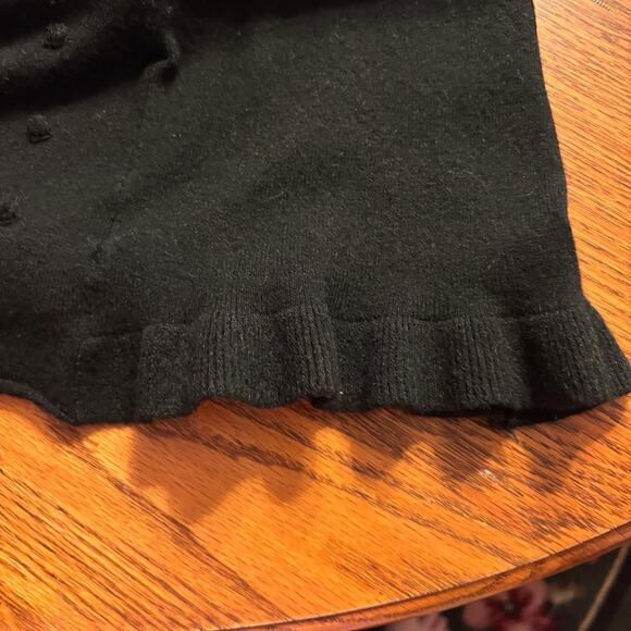 Lapis Open Cardigan Black Long Sleeve Women's Size XL Drape - Picture 9 of 10